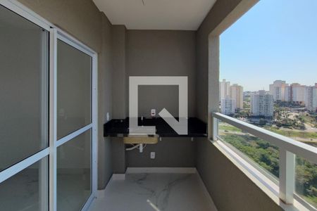 Varanda gourmet de apartamento à venda com 2 quartos, 66m² em Loteamento Parque São Martinho, Campinas