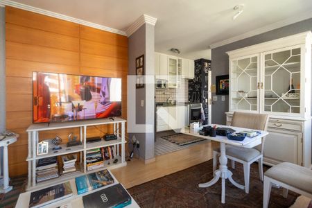 Sala de apartamento para alugar com 2 quartos, 57m² em Paraíso do Morumbi, São Paulo