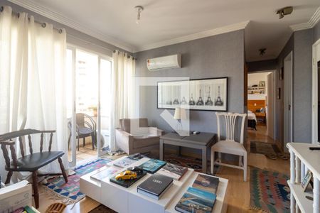 Sala de apartamento para alugar com 2 quartos, 57m² em Paraíso do Morumbi, São Paulo