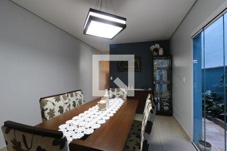 Sala de Jantar de casa à venda com 3 quartos, 199m² em Jardim Las Vegas, Santo André