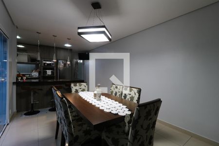 Sala de Jantar de casa à venda com 3 quartos, 199m² em Jardim Las Vegas, Santo André