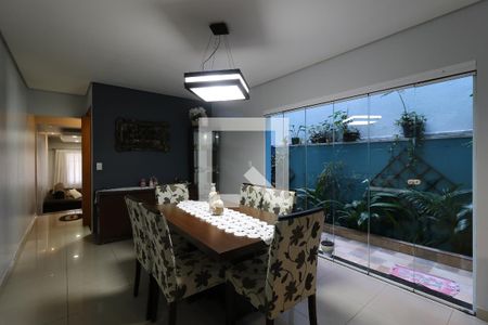 Sala de Jantar de casa à venda com 3 quartos, 199m² em Jardim Las Vegas, Santo André