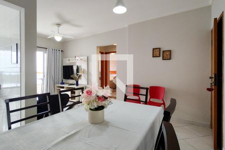 Sala de apartamento para alugar com 1 quarto, 60m² em Aviação, Praia Grande