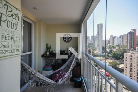 Varanda de apartamento à venda com 2 quartos, 69m² em Vila Andrade, São Paulo