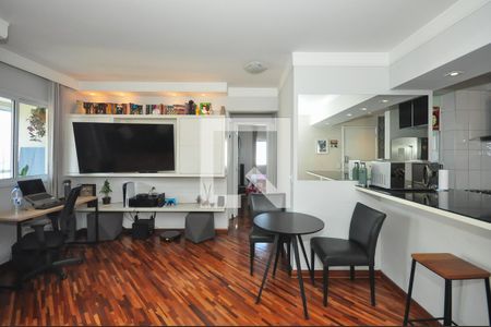 Sala de apartamento à venda com 2 quartos, 69m² em Vila Andrade, São Paulo