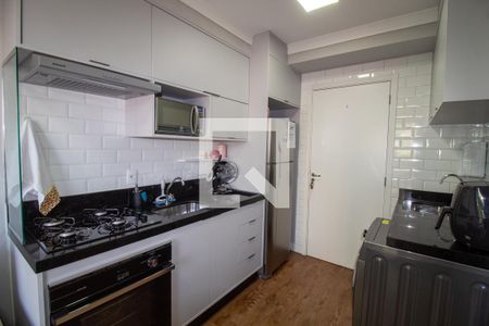 Cozinha de apartamento à venda com 1 quarto, 31m² em Ferreira, São Paulo