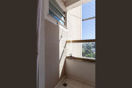 Varanda da Sala de apartamento para alugar com 2 quartos, 59m² em Paquetá, Belo Horizonte