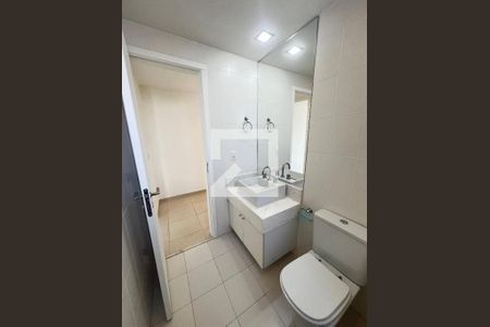 Banheiro da Suíte de apartamento para alugar com 2 quartos, 80m² em Vila da Serra, Nova Lima