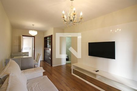 Sala  de apartamento à venda com 1 quarto, 53m² em Centro, São Bernardo do Campo