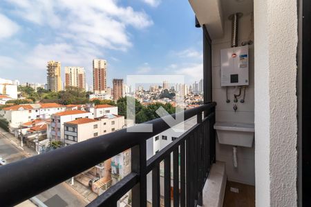 Varanda da Sala de apartamento à venda com 1 quarto, 28m² em Jardim Sao Paulo(zona Norte), São Paulo