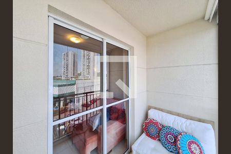 Varanda de apartamento à venda com 2 quartos, 53m² em Lapa, São Paulo