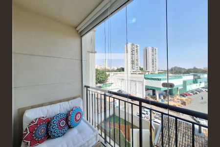 Varanda de apartamento à venda com 2 quartos, 53m² em Lapa, São Paulo