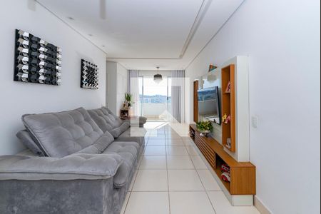 Sala de apartamento à venda com 3 quartos, 69m² em Palmeiras, Belo Horizonte