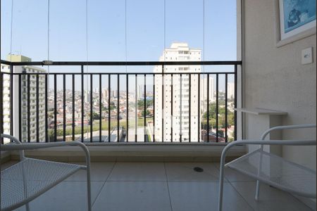 Varanda da Sala de apartamento à venda com 2 quartos, 56m² em Vila Dayse, São Bernardo do Campo