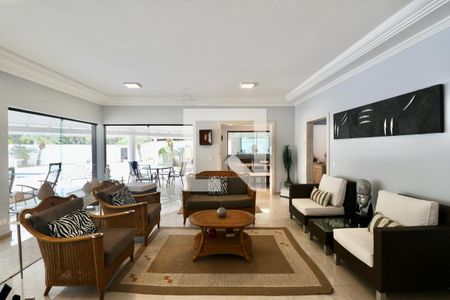 Sala de casa para alugar com 5 quartos, 680m² em Jardim Acapulco, Guarujá