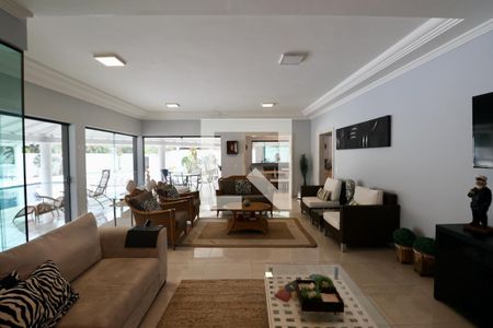 Sala de casa para alugar com 5 quartos, 680m² em Jardim Acapulco, Guarujá