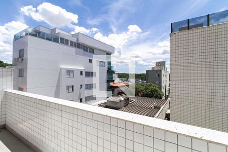 Vista da semi suíte 1 de apartamento à venda com 3 quartos, 111m² em Liberdade, Belo Horizonte