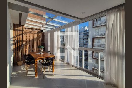 Varanda de apartamento à venda com 2 quartos, 83m² em Recreio dos Bandeirantes, Rio de Janeiro