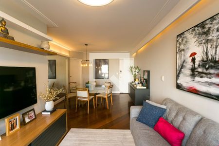 Sala de apartamento à venda com 3 quartos, 90m² em Real Parque, São Paulo