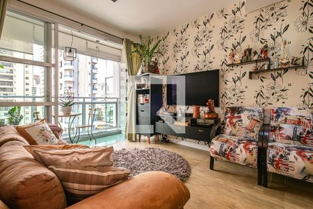 Sala de apartamento à venda com 2 quartos, 70m² em Pinheiros, São Paulo