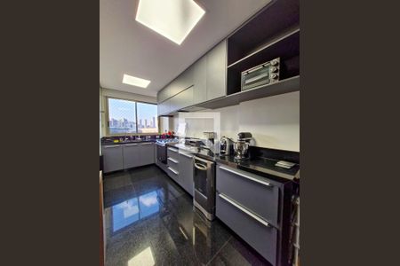 Cozinha de apartamento à venda com 4 quartos, 176m² em Vila Das Flores, Nova Lima