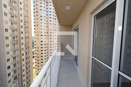 Varanda da Sala de apartamento para alugar com 1 quarto, 28m² em Socorro, São Paulo