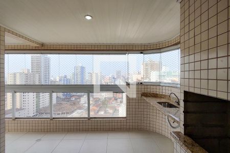 Sacada de apartamento para alugar com 2 quartos, 75m² em Aviação, Praia Grande