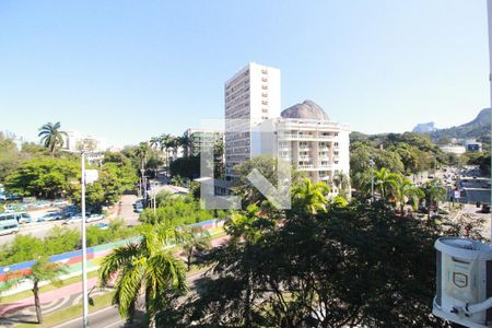 Vista da Sala de apartamento à venda com 1 quarto, 30m² em Leblon, Rio de Janeiro