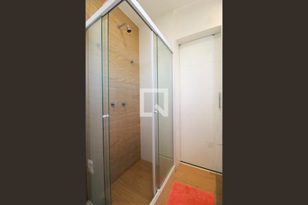 Banheiro da suíte de apartamento à venda com 1 quarto, 30m² em Leblon, Rio de Janeiro