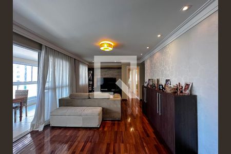 Sala de apartamento à venda com 3 quartos, 123m² em Brooklin, São Paulo