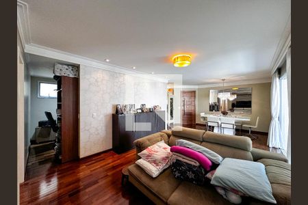 Sala de apartamento à venda com 3 quartos, 123m² em Brooklin, São Paulo