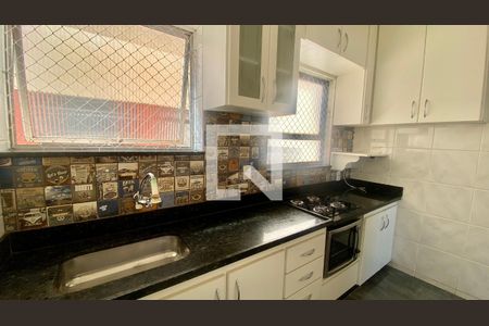 Cozinha de apartamento à venda com 3 quartos, 79m² em Salgado Filho, Belo Horizonte