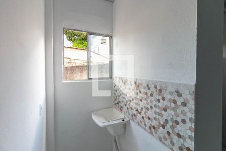 Área de Serviço de kitnet/studio para alugar com 1 quarto, 25m² em Alto Caiçaras, Belo Horizonte