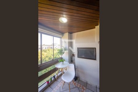 Sacada da Sala de apartamento à venda com 3 quartos, 92m² em Ipanema, Porto Alegre