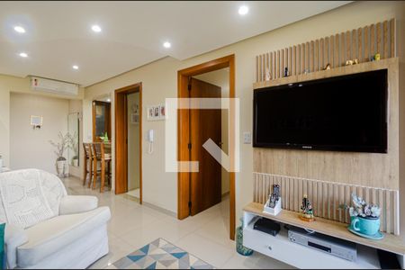 Sala de Estar de apartamento à venda com 3 quartos, 92m² em Ipanema, Porto Alegre