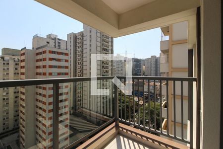 Varanda do Studio de kitnet/studio à venda com 1 quarto, 30m² em Jardim Paulista, São Paulo