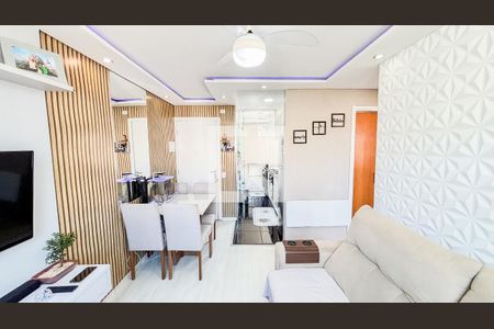 Sala - Sala de Jantar  de apartamento à venda com 2 quartos, 40m² em Vila Lutécia, Santo André