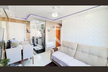 Sala - Sala de Jantar  de apartamento à venda com 2 quartos, 40m² em Vila Lutécia, Santo André