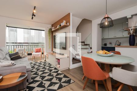 Sala de apartamento à venda com 3 quartos, 165m² em Chora Menino, São Paulo