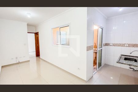 Sala - de apartamento à venda com 2 quartos, 44m² em Vila Helena, Santo André