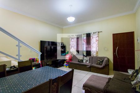 Sala de casa para alugar com 3 quartos, 93m² em Cidade São Jorge, Santo André