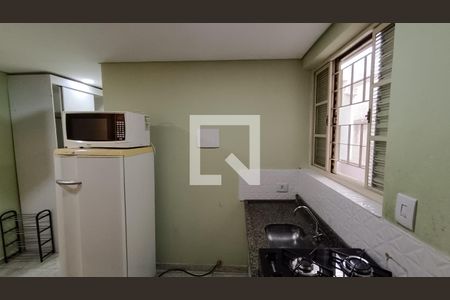 Cozinha de kitnet/studio para alugar com 1 quarto, 28m² em Vila Hortência, Sorocaba