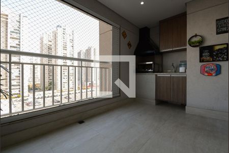 Varanda gourmet de apartamento à venda com 2 quartos, 77m² em Centro, São Bernardo do Campo