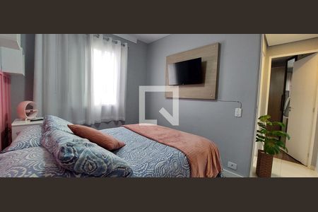 Quarto 1 de apartamento para alugar com 2 quartos, 50m² em Vila Homero Thon, Santo André