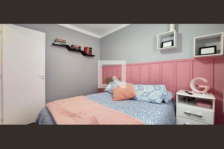 Quarto 1 de apartamento para alugar com 2 quartos, 50m² em Vila Homero Thon, Santo André