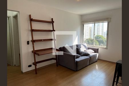 Sala de apartamento para alugar com 1 quarto, 50m² em Vila Clementino, São Paulo