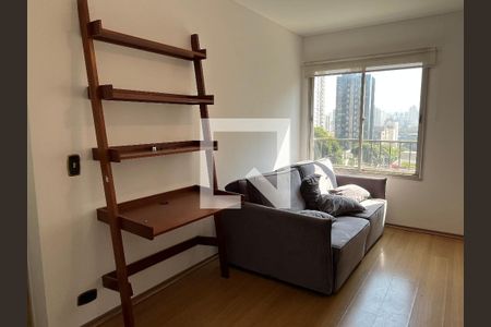 Sala de apartamento para alugar com 1 quarto, 50m² em Vila Clementino, São Paulo