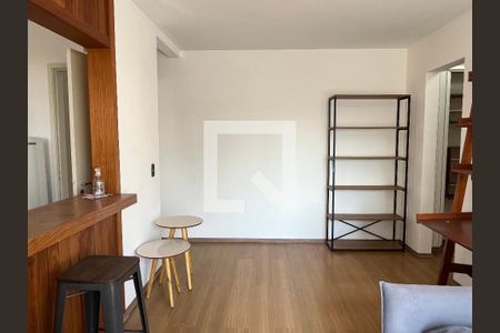 Sala de apartamento para alugar com 1 quarto, 50m² em Vila Clementino, São Paulo