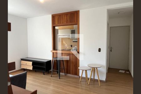 Sala de apartamento para alugar com 1 quarto, 50m² em Vila Clementino, São Paulo