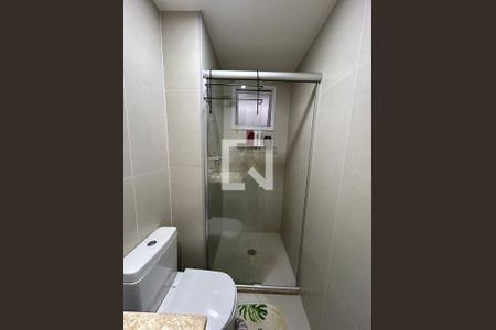 Banheiro da suite de apartamento à venda com 2 quartos, 55m² em Lapa, São Paulo